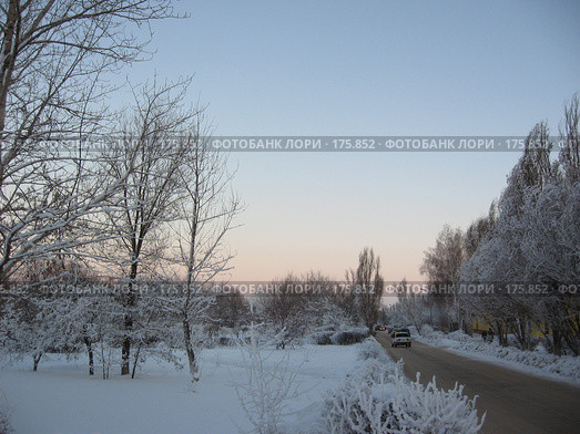 Закат. Стоковое фото, фотограф Cавельева Елена / Фотобанк Лори