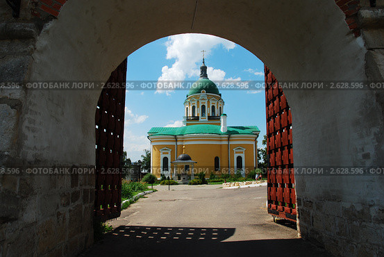 Зарайск. Кремль. Собор Иоанна Предтечи (2011 год). Редакционное фото, фотограф lana1501 / Фотобанк Лори