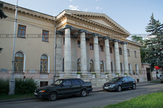 Здание института курортологии в Пятигорске (2015 год). Редакционное фото, фотограф Светлана Шимкович / Фотобанк Лори