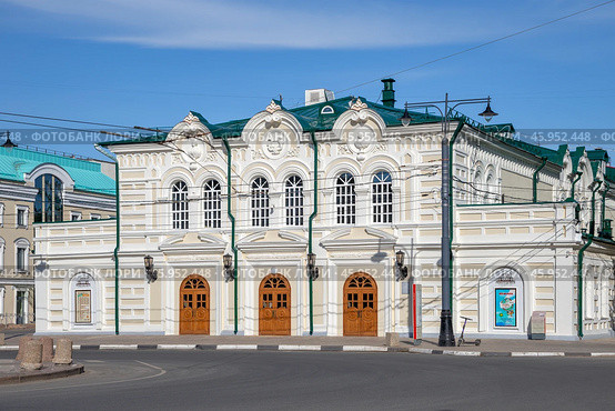 Здание Рязанского театра юного зрителя (ТЮЗ) (2024 год). Редакционное фото, фотограф Анна Карасева / Фотобанк Лори