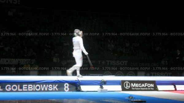 Женское выступление на чемпионате по фехтованию, таймлапс (2012 год). Редакционное видео, видеограф Losevsky Pavel / Фотобанк Лори
