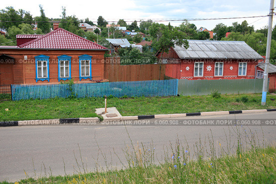 Жилые дома. Зарайск, городской пейзаж (2014 год). Стоковое фото, фотограф Яна Королёва / Фотобанк Лори