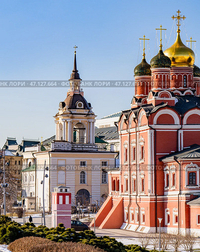 Знаменский монастырь. Стоковое фото, фотограф Константин Яковлев / Фотобанк Лори