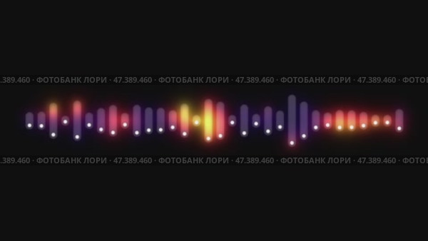 звуковая волна. Стоковое видео, видеограф Максим Камкин / Фотобанк Лори